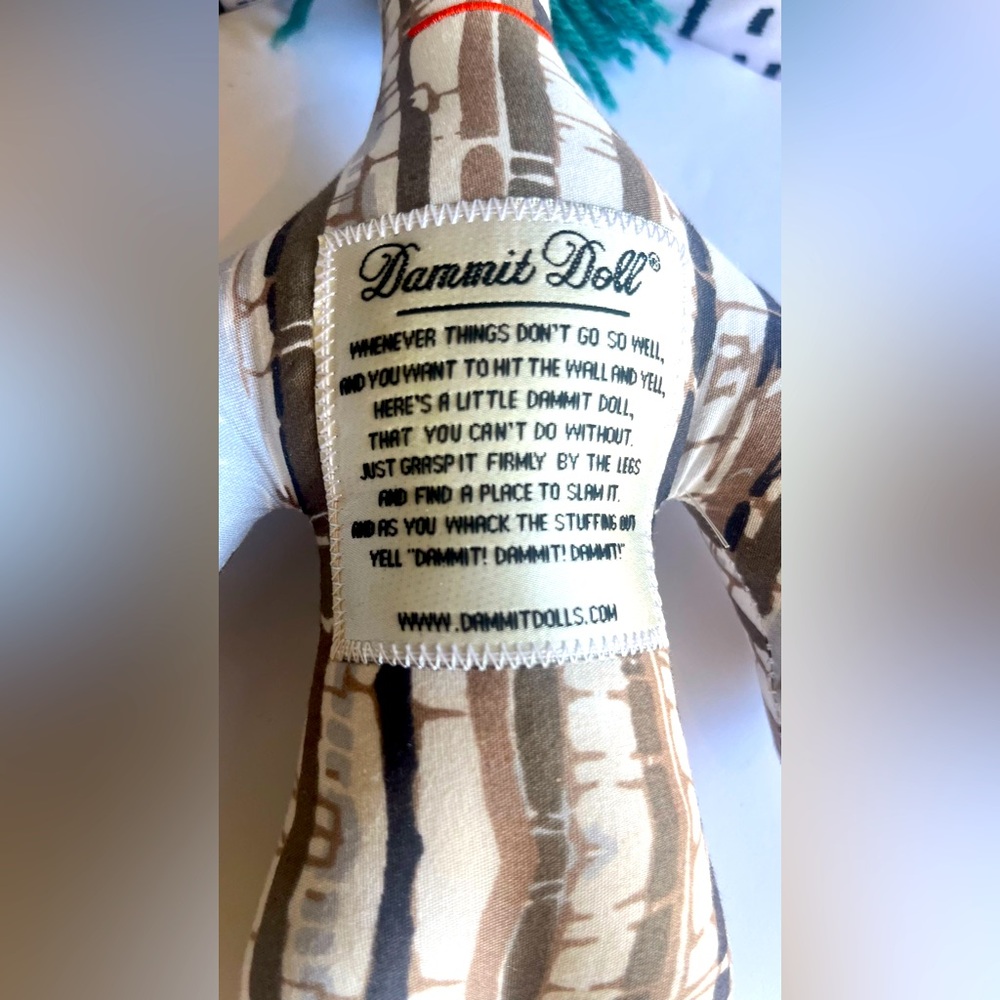 Original “Dammit Doll” RARE CAMO STRIPED